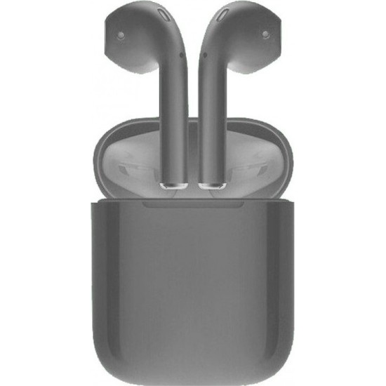 Ασύρματα Ακουστικά Earbuds Bluetooth v5 i12 TWS Wireless Touch - Gray Ασύρματα Ακουστικά Earbuds Bluetooth v5 i12 TWS Wireless Touch - Gray