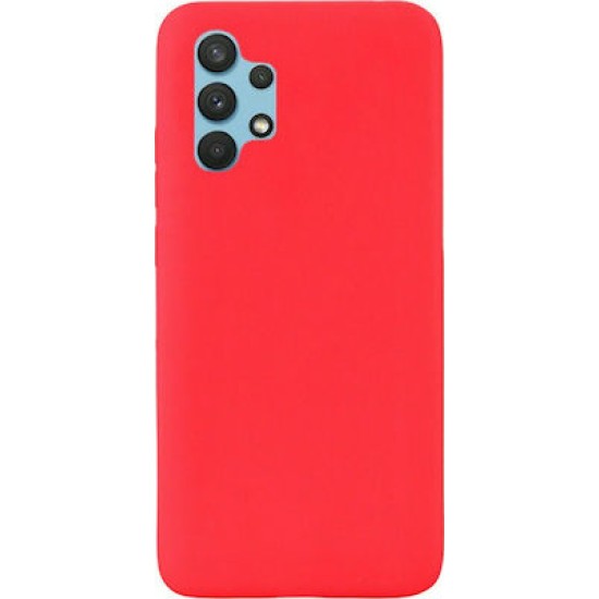 Silicone Back Cover Σιλικόνης Κόκκινο (Galaxy A32 4G)