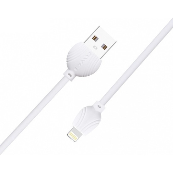 Awei Regular USB to Lightning Cable Λευκό 1m (CL-63White)