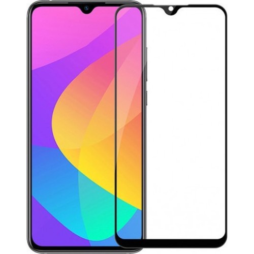 Full Face Tempered Glass Black (Mi A3)