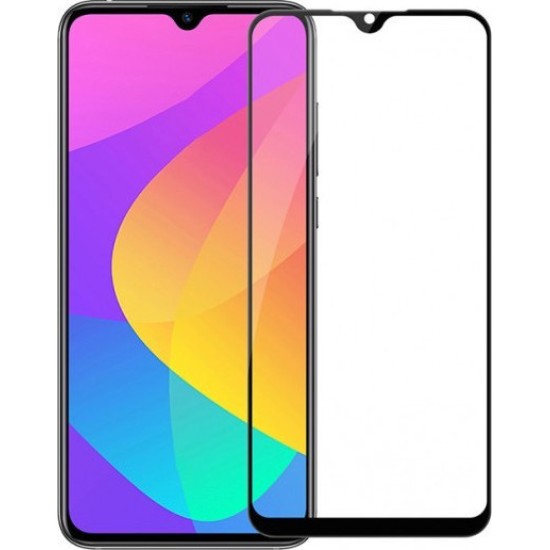 Full Face Tempered Glass Black (Mi A3)