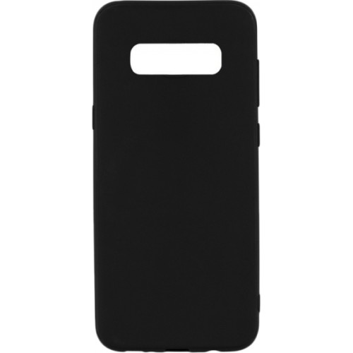 SENSO SOFT TOUCH SAMSUNG S10 PLUS black backcover SENSO SOFT TOUCH SAMSUNG S10 PLUS black backcover
