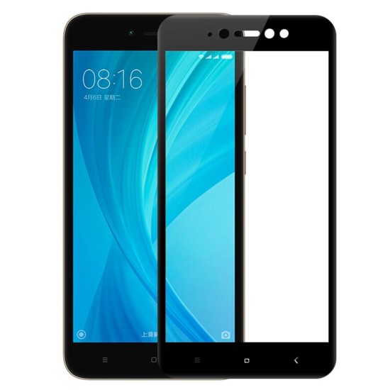 OEM Tempered Glass Τζαμάκι 3D Curved για το Xiaomi Note 5A Μαύρο OEM Tempered Glass Τζαμάκι 3D Curved για το Xiaomi Note 5A Μαύρο