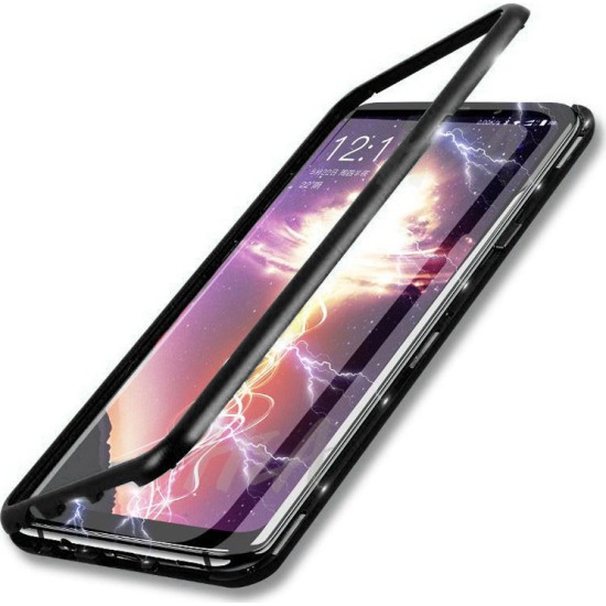 Magneto Bumper Μεταλλικό Μαύρο (Galaxy A40)