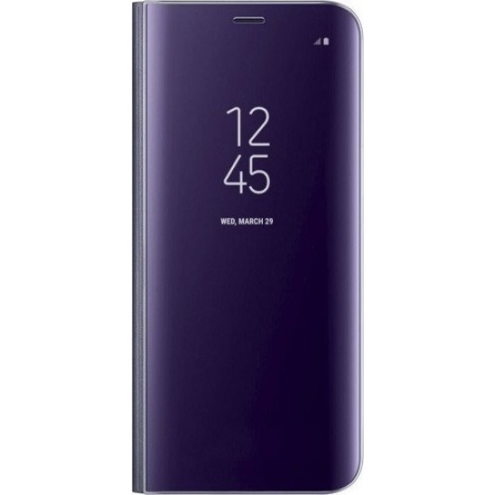 Clear View Book Μωβ (Galaxy M20)