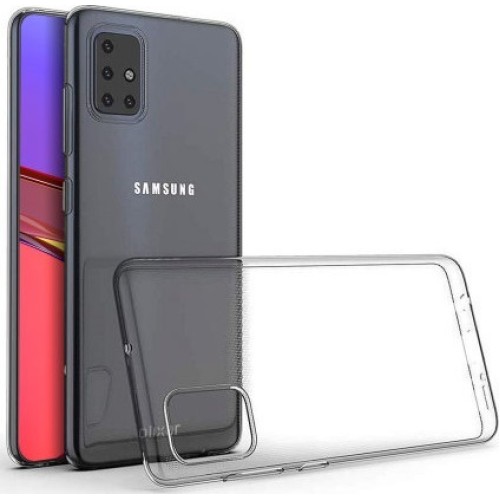 Back Cover Σιλικόνης Διάφανο (Galaxy A51) Back Cover Σιλικόνης Διάφανο (Galaxy A51)