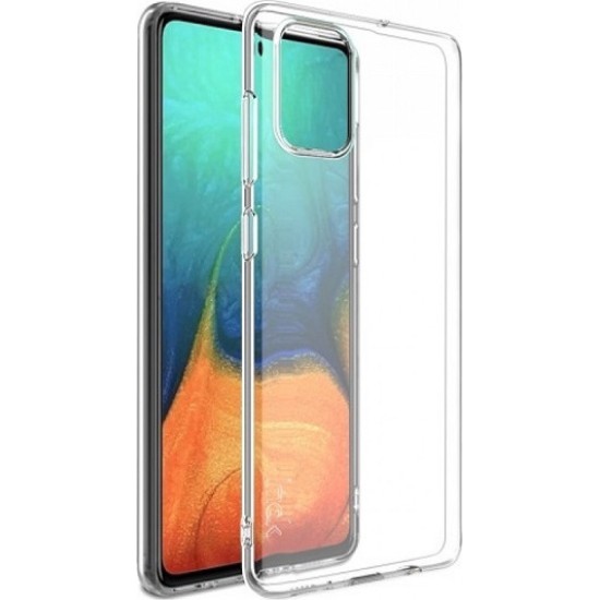 Back Cover Σιλικόνης Διάφανο (Galaxy A71)