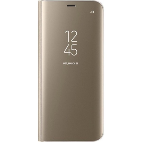 Clear View Book Χρυσό (Redmi Note 8T)