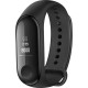  Xiaomi Λουράκι Σιλικόνης Μαύρο (Mi Band 3/4)