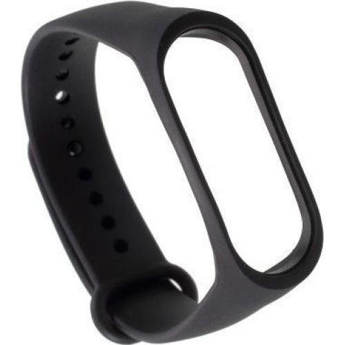 Xiaomi Λουράκι Σιλικόνης Μαύρο (Mi Band 3/4) Xiaomi Λουράκι Σιλικόνης Μαύρο (Mi Band 3/4)