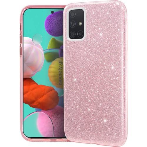 Glitter Shine Pink Case Samsung Galaxy A51 Glitter Shine Pink Case Samsung Galaxy A51