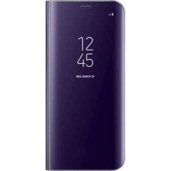 Xiaomi Mi 9 Lite / Mi CC9 Clear View Flip Stand Cover Case Purple (oem)