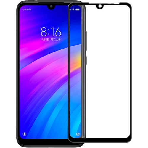 Full Glue Full Face Tempered Glass Black (Redmi 8) Full Glue Full Face Tempered Glass Black (Redmi 8)