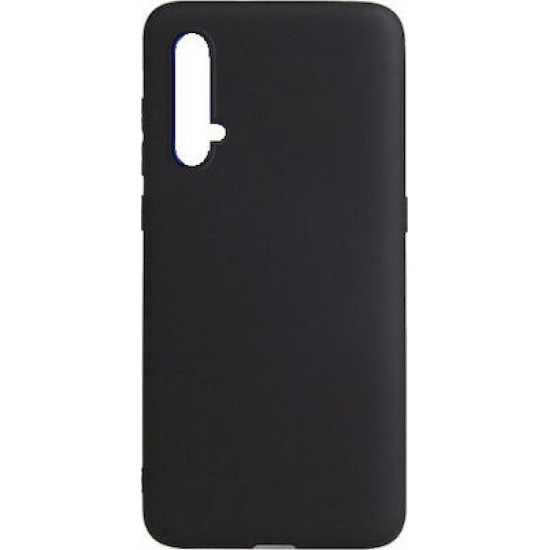 Back Cover Σιλικόνης Matt Μαύρο (Honor 20)
