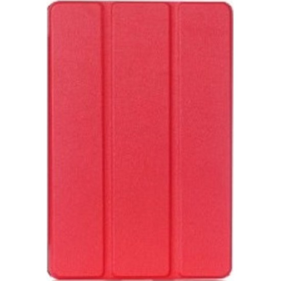 Θήκη Βιβλίο - Σιλικόνη Flip Cover για Samsung Galaxy Tab A 10.1 ( T510 / T515 ) - Κόκκινο
