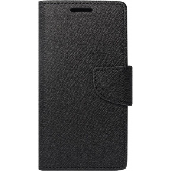 Fancy Wallet Δερματίνης Μαύρο (Galaxy A51)