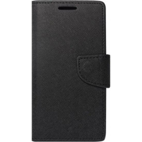 Fancy Book Μαύρο (Huawei Y6 2018)
