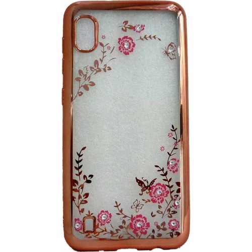 Diamond Garden Back Cover Σιλικόνης Ροζ Χρυσό (Galaxy M20) Diamond Garden Back Cover Σιλικόνης Ροζ Χρυσό (Galaxy M20)