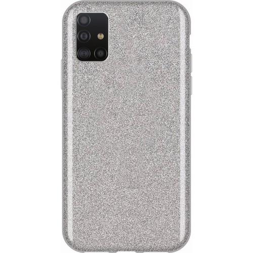 Shining Back Cover Ασημί (Galaxy A51)