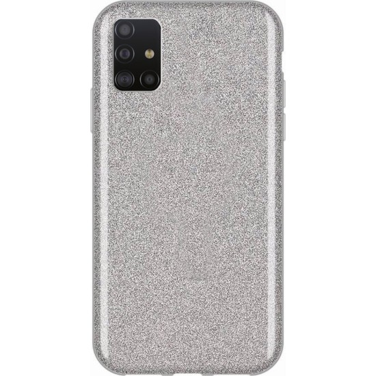 Shining Back Cover Ασημί (Galaxy A51)