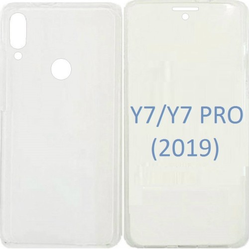 360 Full Cover Σιλικόνης Διάφανο (Huawei Y7 2019) 360 Full Cover Σιλικόνης Διάφανο (Huawei Y7 2019)