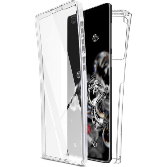 Forcell Full Face Ultra Thin 0.3mm Back Cover Σιλικόνης Διάφανο (Galaxy S20)