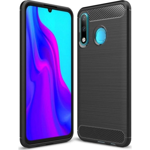 Carbon Fiber Brushed Μαύρο (Huawei P30 Lite) Carbon Fiber Brushed Μαύρο (Huawei P30 Lite)