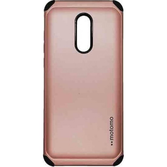 Θήκη Motomo Tough Armor για Xiaomi Redmi 8/8A - Χρώμα: Χρυσό Ροζ