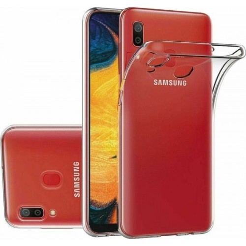  Back Cover Σιλικόνης Διάφανο (Galaxy A60)