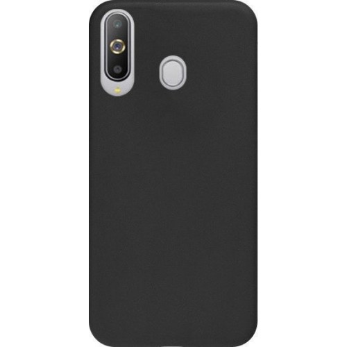 Back Cover Σιλικόνης Μαύρο (Galaxy A60)