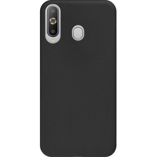 Back Cover Σιλικόνης Μαύρο (Galaxy A60)