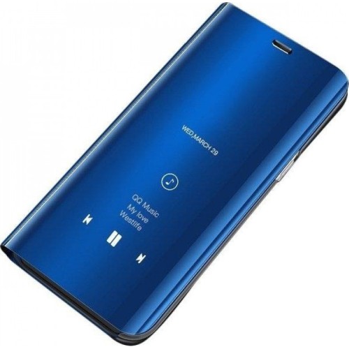 Clear View Book Μπλε (Galaxy S20)