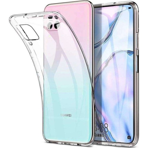 Back Cover Σιλικόνης Διάφανο (Huawei P40 Lite) Back Cover Σιλικόνης Διάφανο (Huawei P40 Lite)