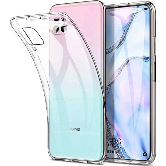 Back Cover Σιλικόνης Διάφανο (Huawei P40 Lite)
