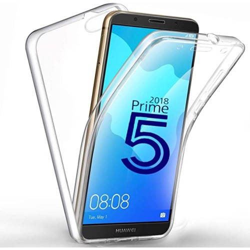 360 Full Cover Σιλικόνης Διάφανο (Huawei Y5 2018/Honor 7S)