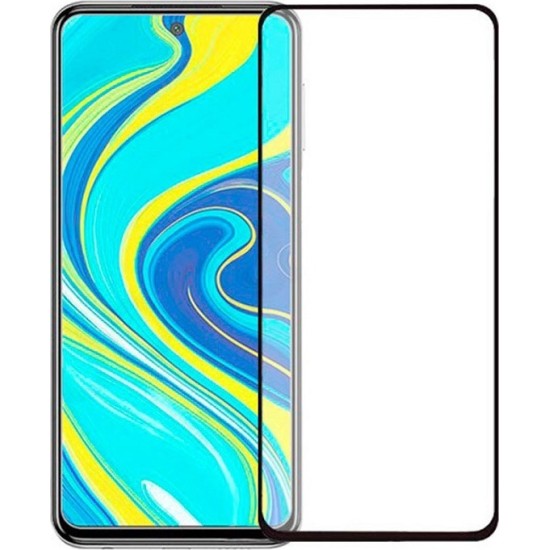 Full Glue Tempered Glass Black (Poco X3)