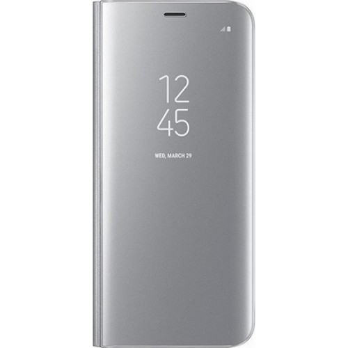 Clear View Book Ασημί (Huawei P40) Clear View Book Ασημί (Huawei P40)
