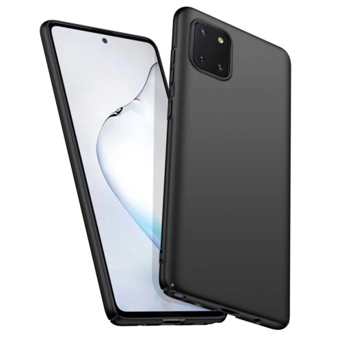 Back Cover Σιλικόνη Matt Μαύρο (Galaxy Note 10 Lite) Back Cover Σιλικόνη Matt Μαύρο (Galaxy Note 10 Lite)