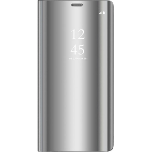 Clear View Book Ασημί (Galaxy S10 Lite 2020)