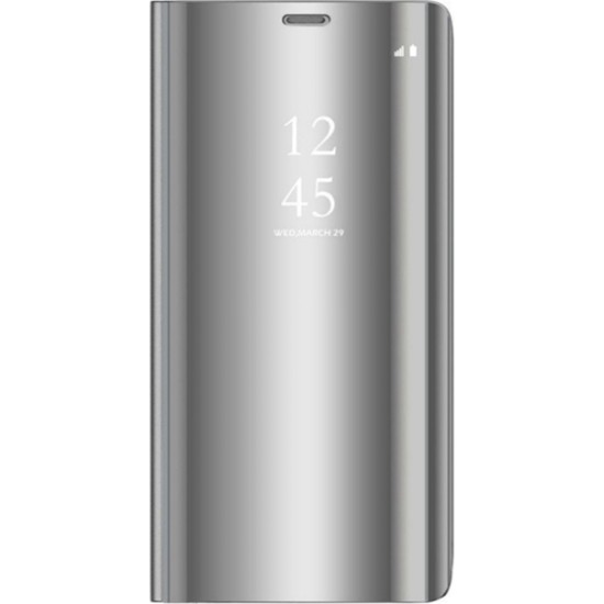 Clear View Book Ασημί (Galaxy S10 Lite 2020)