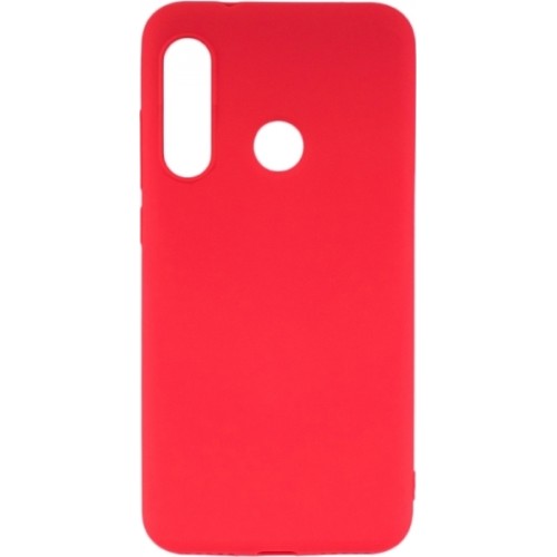 Back Cover ΣΙΛΙΚΟΝΗ Κόκκινο (Huawei P40 Lite E) Back Cover ΣΙΛΙΚΟΝΗ Κόκκινο (Huawei P40 Lite E)
