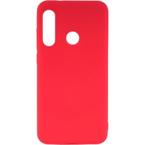 Back Cover ΣΙΛΙΚΟΝΗ Κόκκινο (Huawei P40 Lite E)
