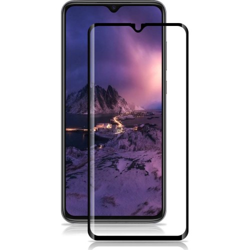 Full Face Tempered Glass Μαύρο (Mi Note 10 Lite)