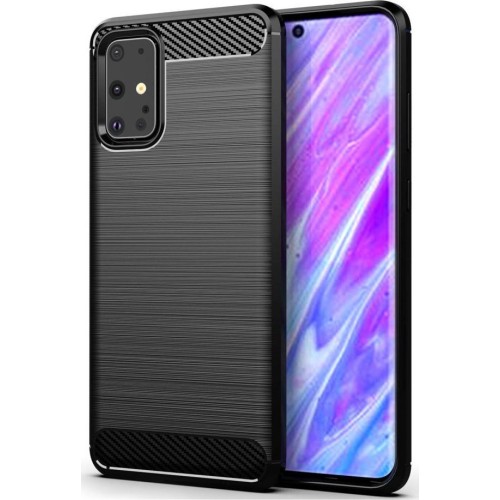Brushed Carbon Case Μαύρο (Galaxy S20)