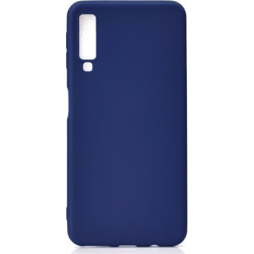 Back Cover Σιλικόνης Dark Blue (Galaxy A7 2018) Back Cover Σιλικόνης Dark Blue (Galaxy A7 2018)