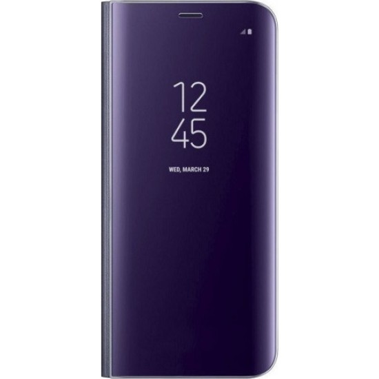 Clear View Book Μωβ (Galaxy A21s)