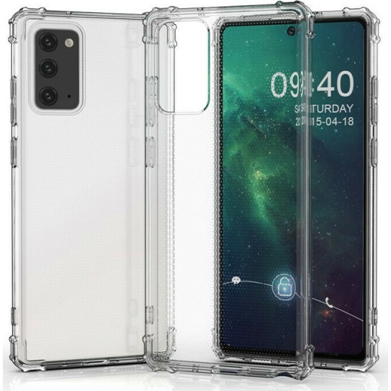 Anti Shock Back Cover Σιλικόνης Ανθεκτική Διάφανο (Galaxy A21s)