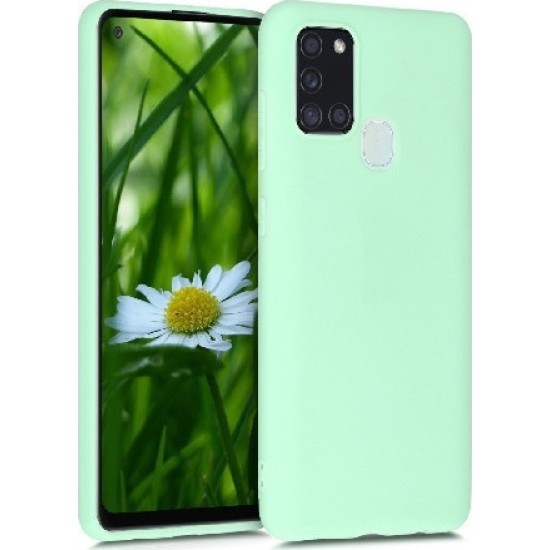 OEM Θήκη Σιλικόνης  TPU Back Cover Για Samsung Galaxy A21s - Τιρκουάζ