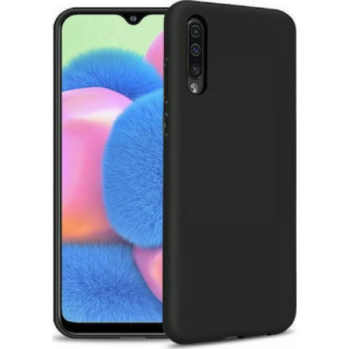 Matt Back Cover Σιλικόνης Μαύρο (Redmi 9A) Matt Back Cover Σιλικόνης Μαύρο (Redmi 9A)