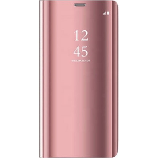 Clear View Book Ροζ Χρυσό (Redmi Note 9) Clear View Book Ροζ Χρυσό (Redmi Note 9)